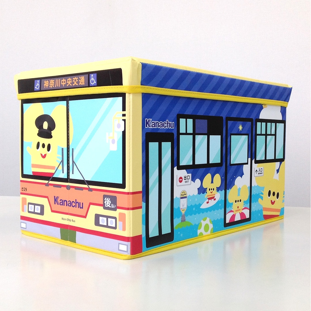 神奈川中央交通〉かなみん ラッピングバスおもちゃ箱 | 会社名,神奈川