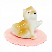 【 手元供養 】 ミニ骨壷 柴犬 秋田犬 日本犬 おて 専用マットつき （ 有田焼 ） 1番 AD-1   仏具 ペット仏具  骨壷 骨壺 遺骨入れ ペット供養  骨壷 骨壷 骨壷 骨壺 骨壺 骨壺