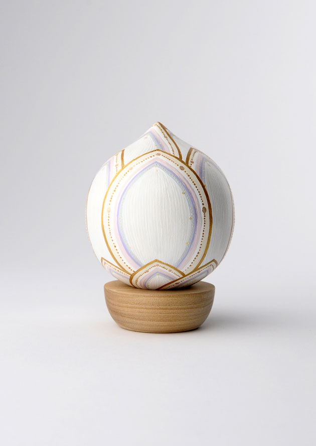 仏像】祈り kokotama 月白 | 日本の作家,木綿花 | | 仏像ワールド