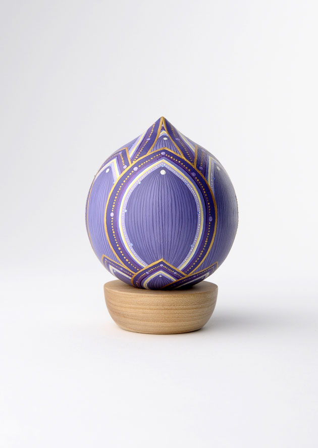 仏像】祈り kokotama 藤紫 | 日本の作家,木綿花 | | 仏像ワールド
