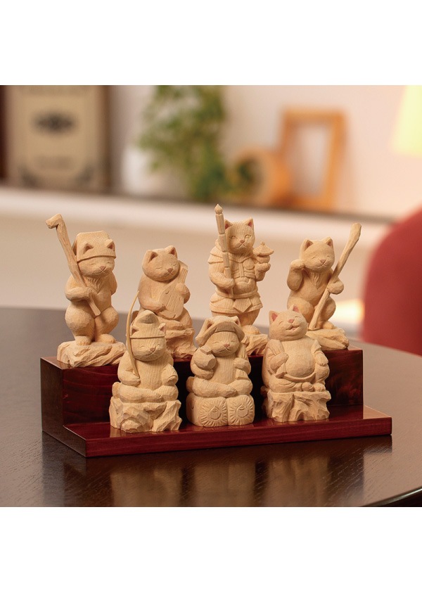 仏像】猫福神 猫七福神 | 猫仏 | | 仏像ワールド