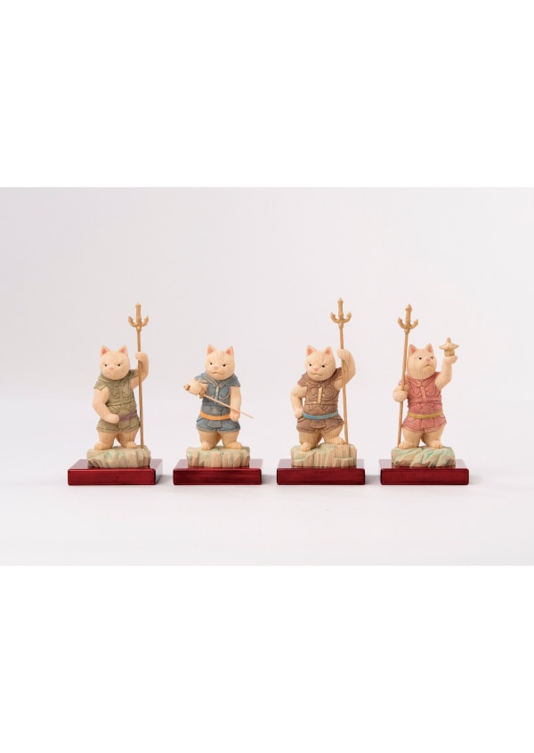 仏像】猫四天王 | 猫仏 | | 仏像ワールド