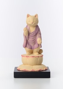 来迎 猫阿弥陀如来（小）