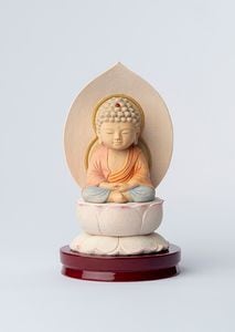 仏屋さかい 童仏 仏壇用御本尊「釈迦如来坐像」曹洞宗・臨済宗向け