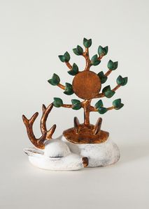 春日神鹿像 中村駿作