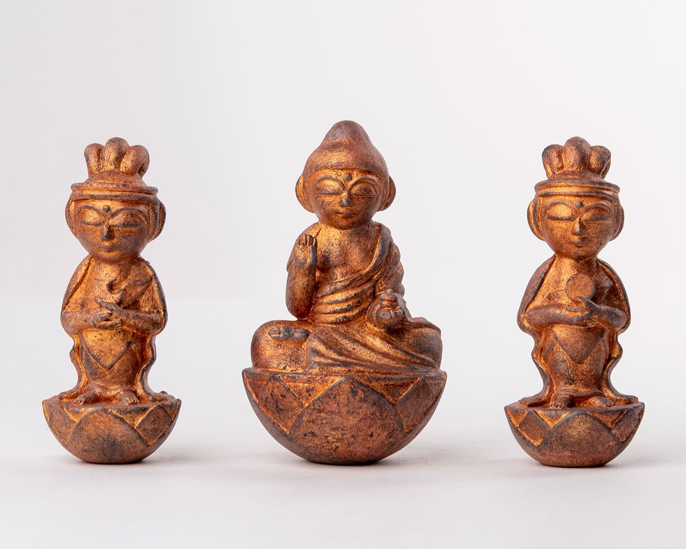 厨子入 十三仏 仏教美術 木彫極彩色 仏像 江戸時代 厨子入 十三仏 仏教美術 木彫極彩色 仏像 江戸時代