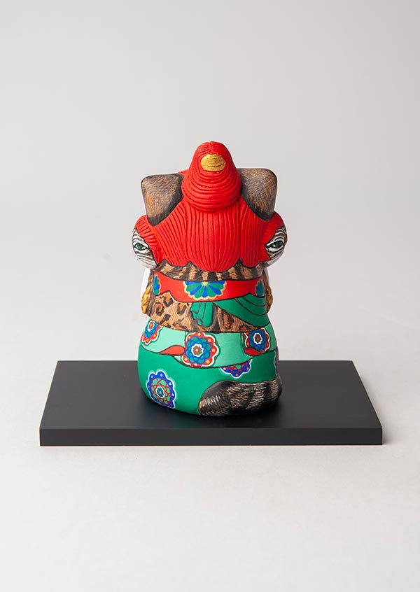 仏像】チビデカクン 猫阿修羅 エサシトモコ作 | 日本の作家