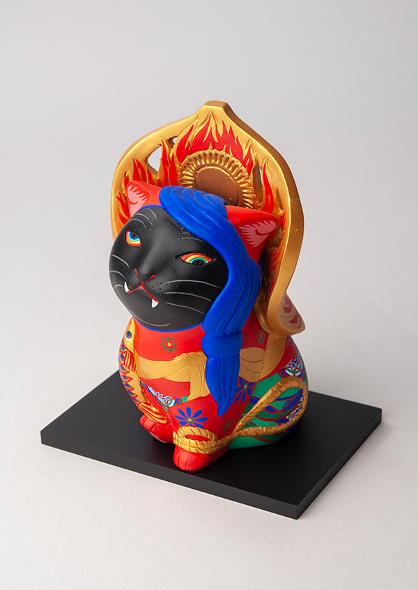 【希少品】エサシトモコ チビデカクン 猫阿修羅 陶土 仏ニャン img_1.jpg?1706756149&p=t&w=1200