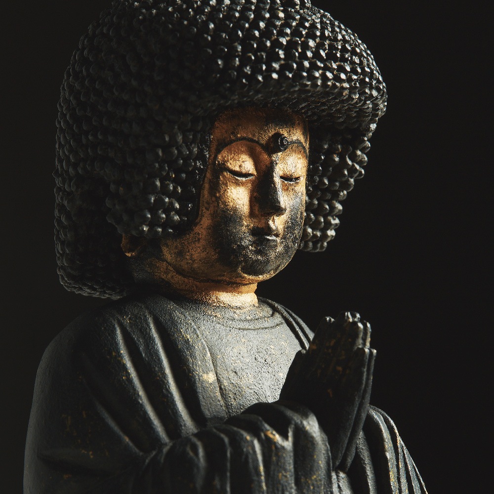 仏像】TanaCOCORO[掌] 五劫思惟阿弥陀 | 仏像フィギュア,ミニサイズ