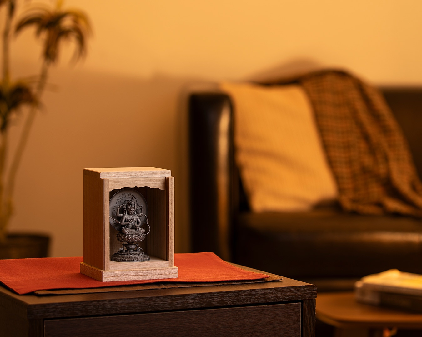 仏像】世界遺産 高野山 金剛三昧院 愛染明王像 | 金属製極小細密仏像