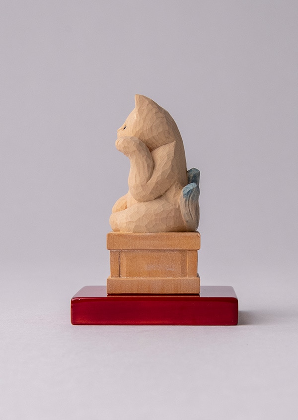 仏像】獅子猫 狛猫 仏屋さかい作 | 猫仏 | | 仏像ワールド