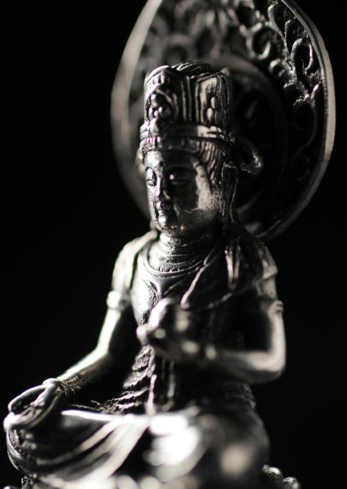 仏像】虚空蔵菩薩 - 銀製 伝統工芸『高岡銅器』謹製 | 日本の