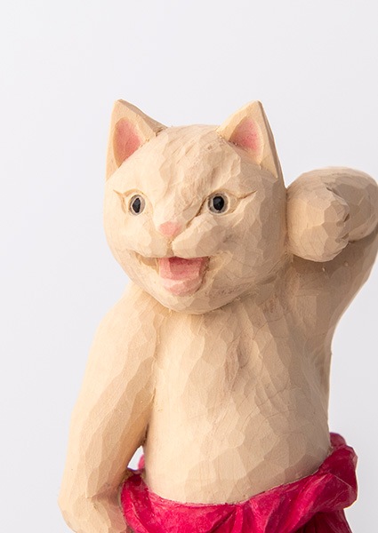 猫　置物　金剛力士像　仏像　陶器 猫 置物 金剛力士像 仏像 陶器 置物