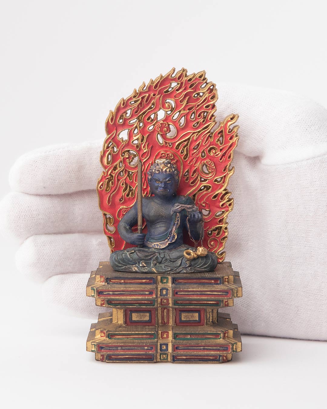 仏像】極小仏 武田不動尊 現存彩色 | 極小仏 | | 仏像ワールド