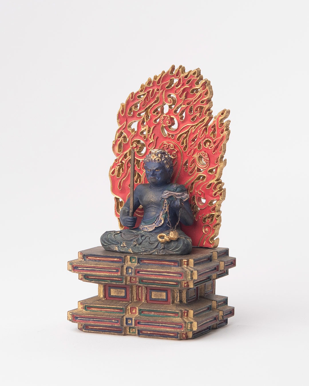 仏像】極小仏 武田不動尊 現存彩色 | 極小仏 | | 仏像ワールド