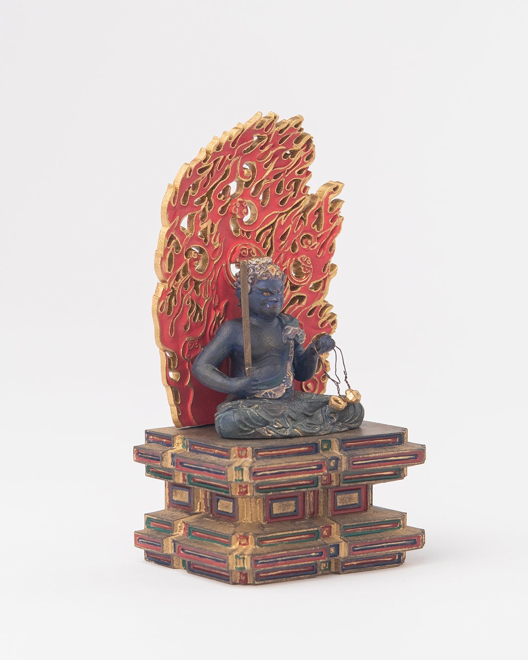 仏像】極小仏 武田不動尊 現存彩色 | 極小仏 | | 仏像ワールド