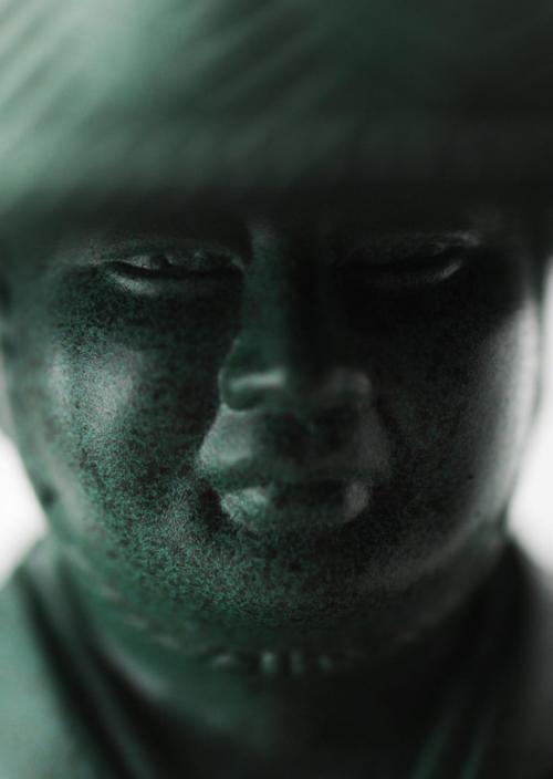 仏像】弘法大師（空海） - 総高24cm 青銅色 高岡銅器 | 日本の手技