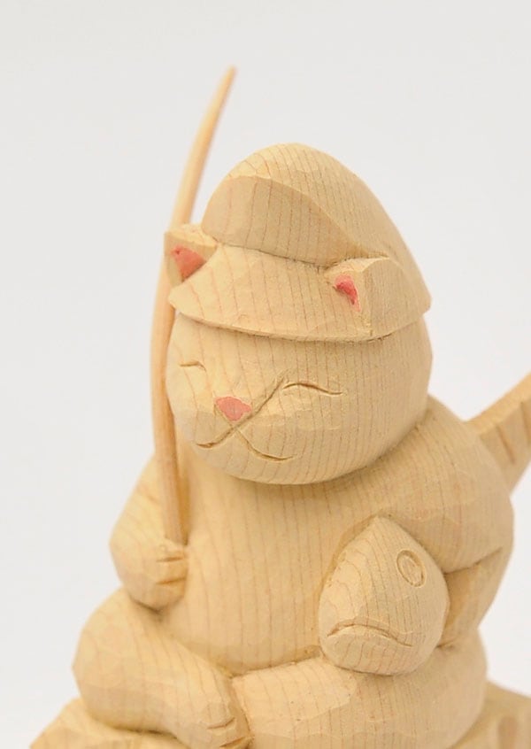 仏像】猫福神 猫恵比寿さま | 猫仏 | | 仏像ワールド