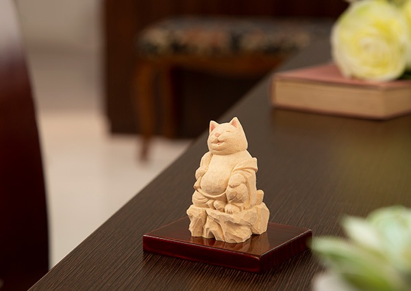 仏像】猫福神 猫布袋さま | 猫仏 猫福神 | | 仏像ワールド