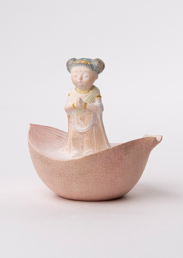 値下げ 木彫 能面 共箱 作者 象堂 【公式通販】