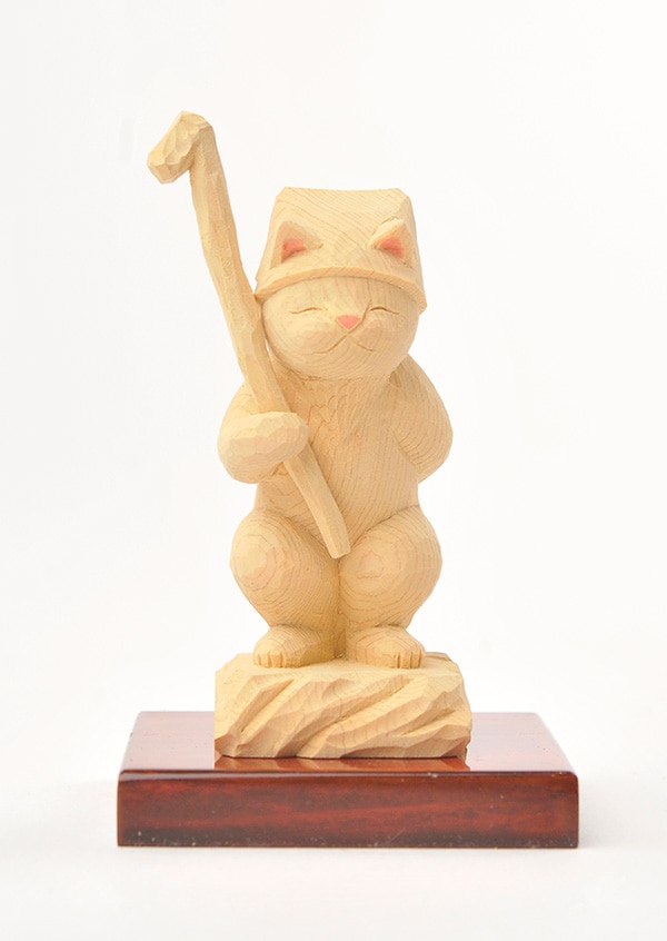 仏像】猫福神 猫寿老人さま | 猫仏 猫福神 | | 仏像ワールド