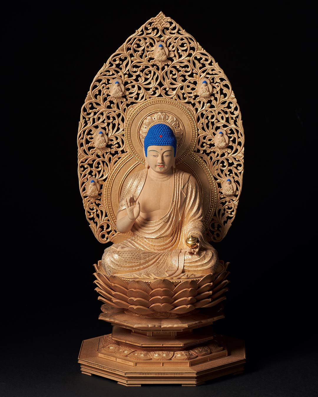 仏像】薬師如来 向吉悠睦作 | 向吉悠睦 | | 仏像ワールド