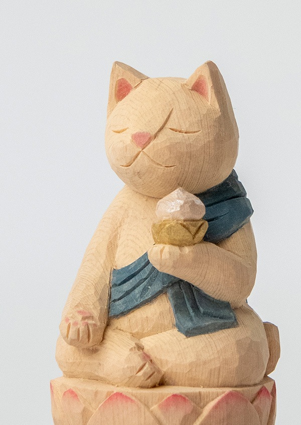 仏像】猫八尊仏 虚空蔵菩薩猫仏 | 猫仏 猫八尊仏 | | 仏像ワールド