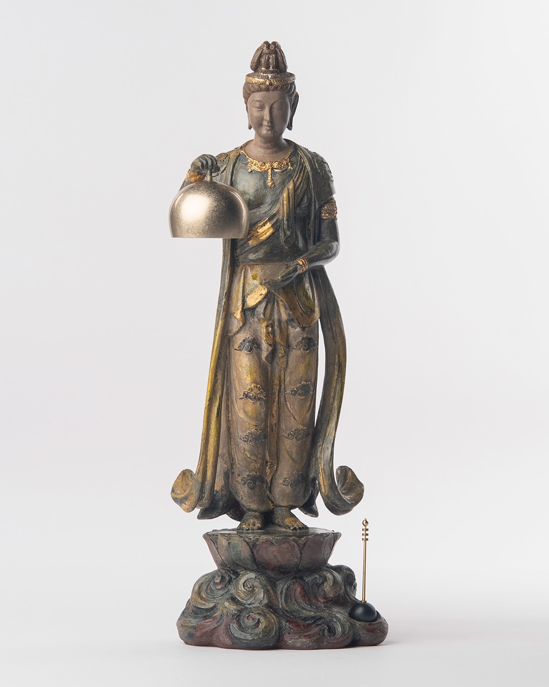 仏像】音声菩薩 天上の響き 喜多敏勝原型 | 日本の手技,高岡銅器の仏像