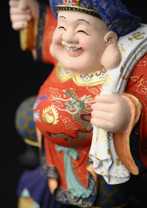 仏像】大黒天 - 篁千礼彩色 | 日本の手技,本格彩色仏像（篁千礼