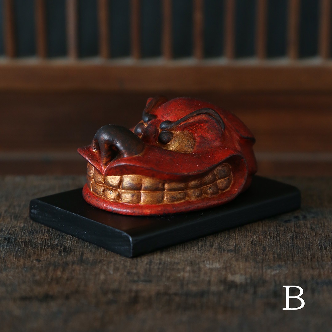 【縁起物】　上昇の獅子 Amazon.co.jp: 加賀獅子頭 加賀八幡起上り 郷土玩具 加賀人形