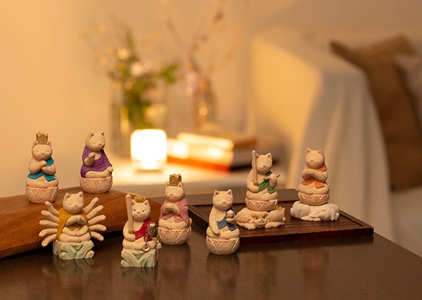 仏像】猫八尊仏 大日如来猫仏 | 猫仏 猫八尊仏 | | 仏像ワールド