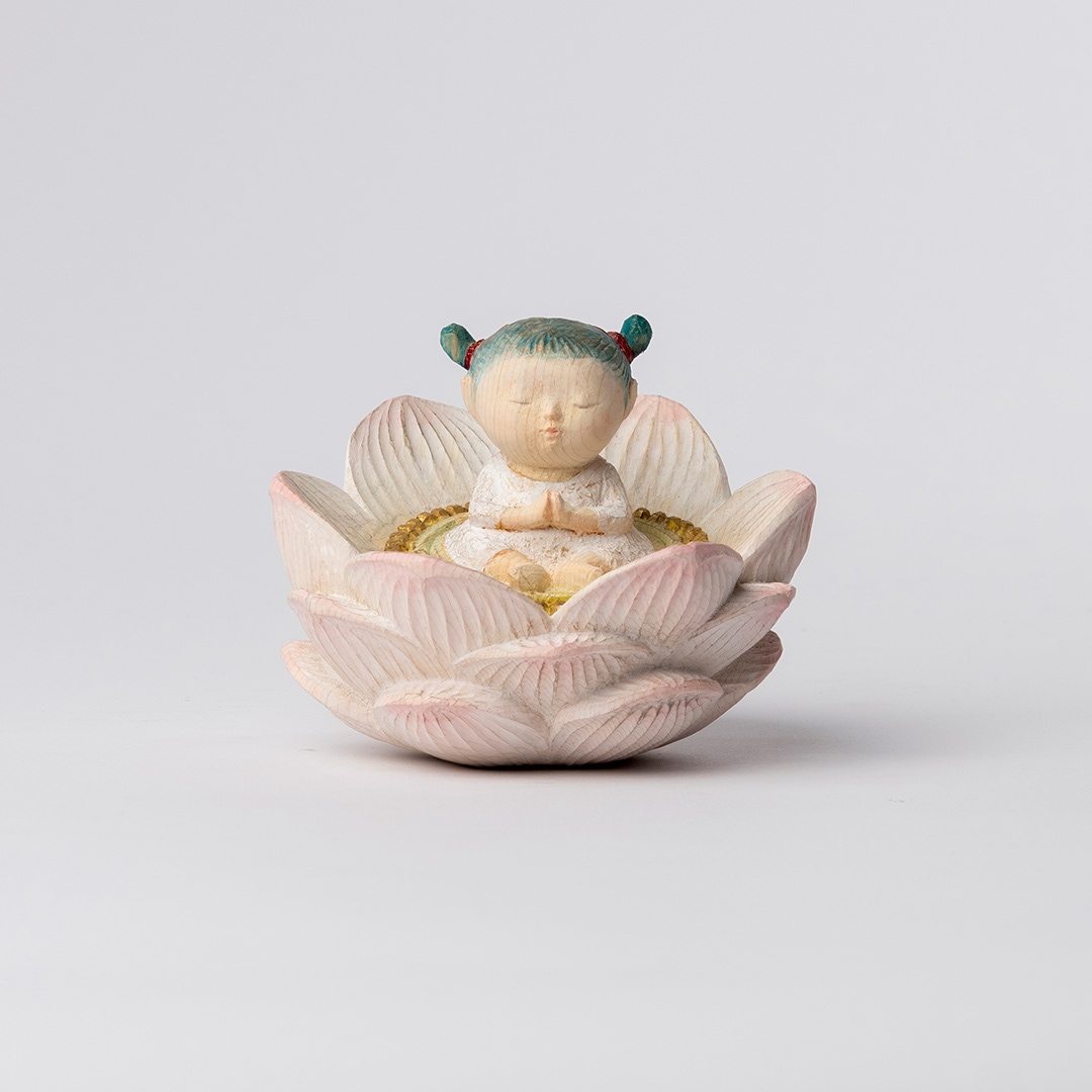 仏像】蓮 瀧川佐智子作 | 瀧川佐智子 | | 仏像ワールド