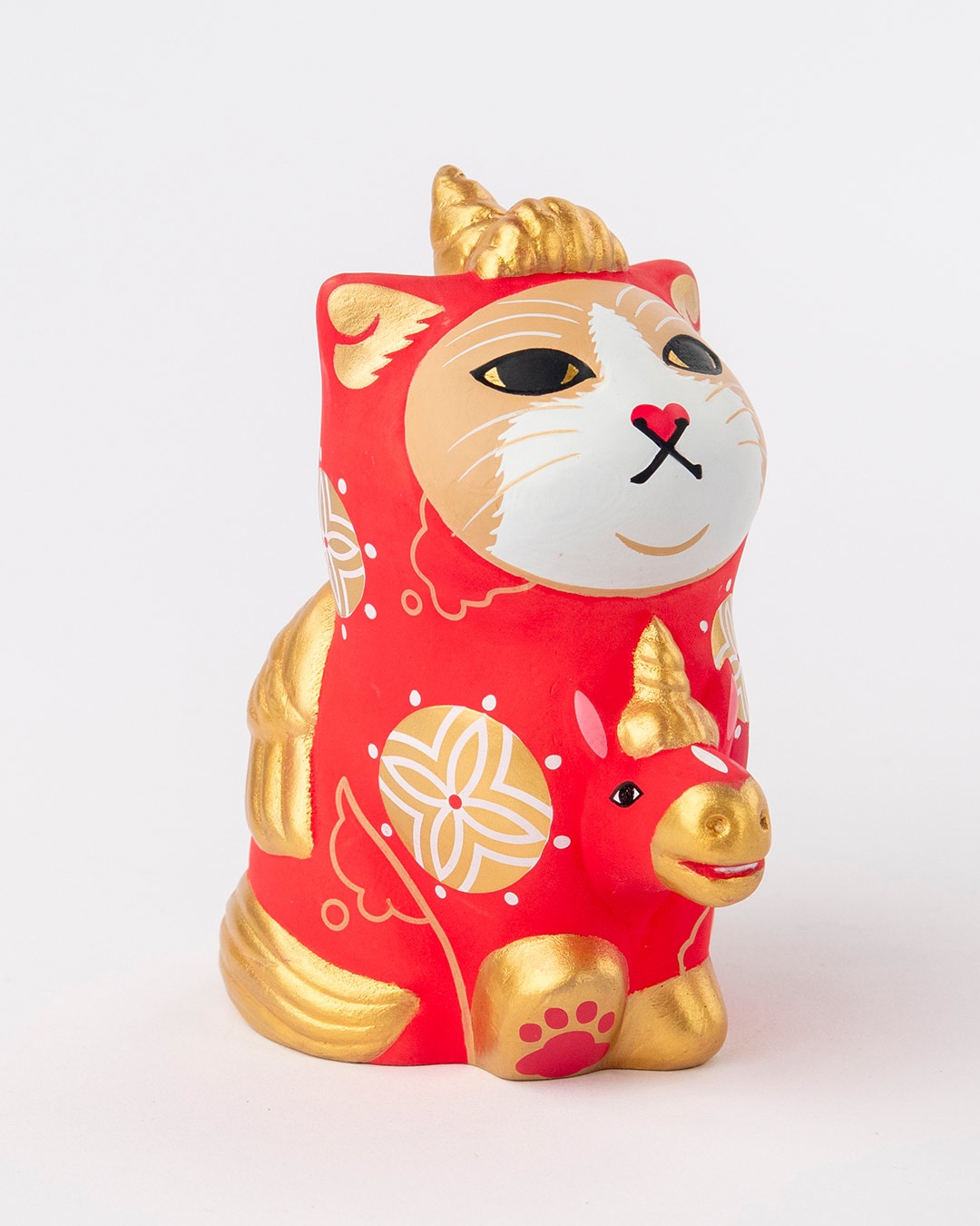 仏像】みんなのカオデカクン「天馬猫」（紅） | 開運・縁起物 | | 仏像