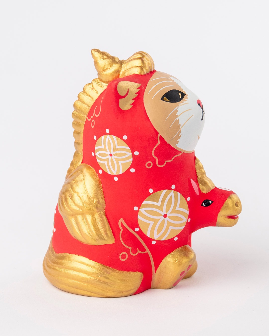 仏像】みんなのカオデカクン「天馬猫」（紅） | 開運・縁起物 | | 仏像