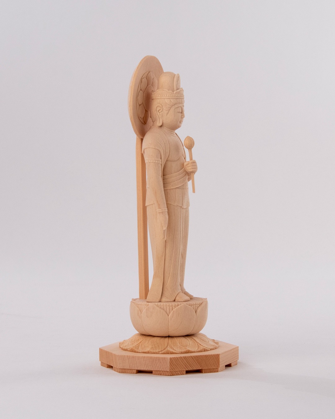 仏像】現代仏像「聖観音」藤田燿憶作 | 現代仏像 | | 仏像ワールド