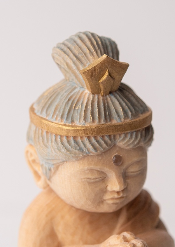 仏像】定額山壽量院 祈祷開眼 仏屋さかい『童仏 普賢菩薩』 | 仏屋