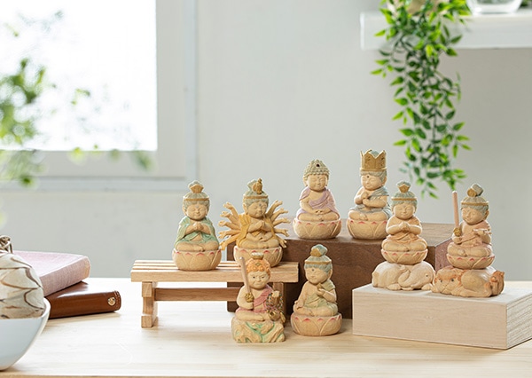 仏像】定額山壽量院 祈祷開眼 仏屋さかい『童仏 普賢菩薩』 | 仏屋