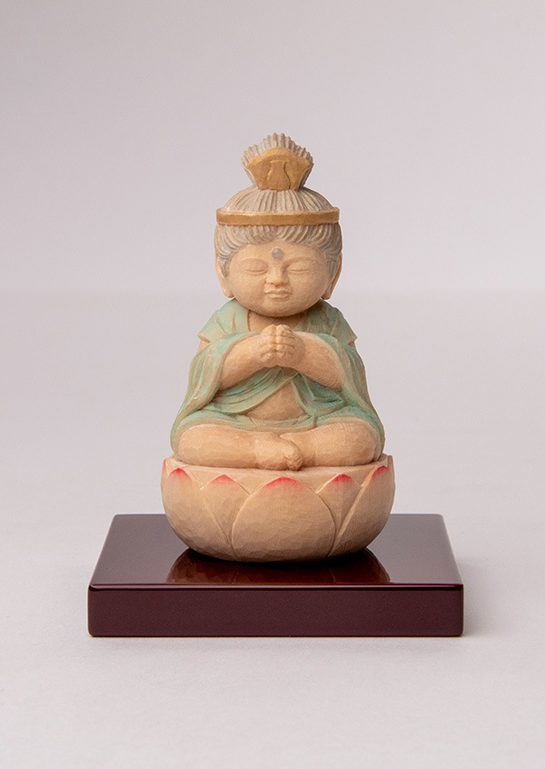 仏像】定額山壽量院 祈祷開眼 仏屋さかい『童仏 勢至菩薩』 | 仏屋