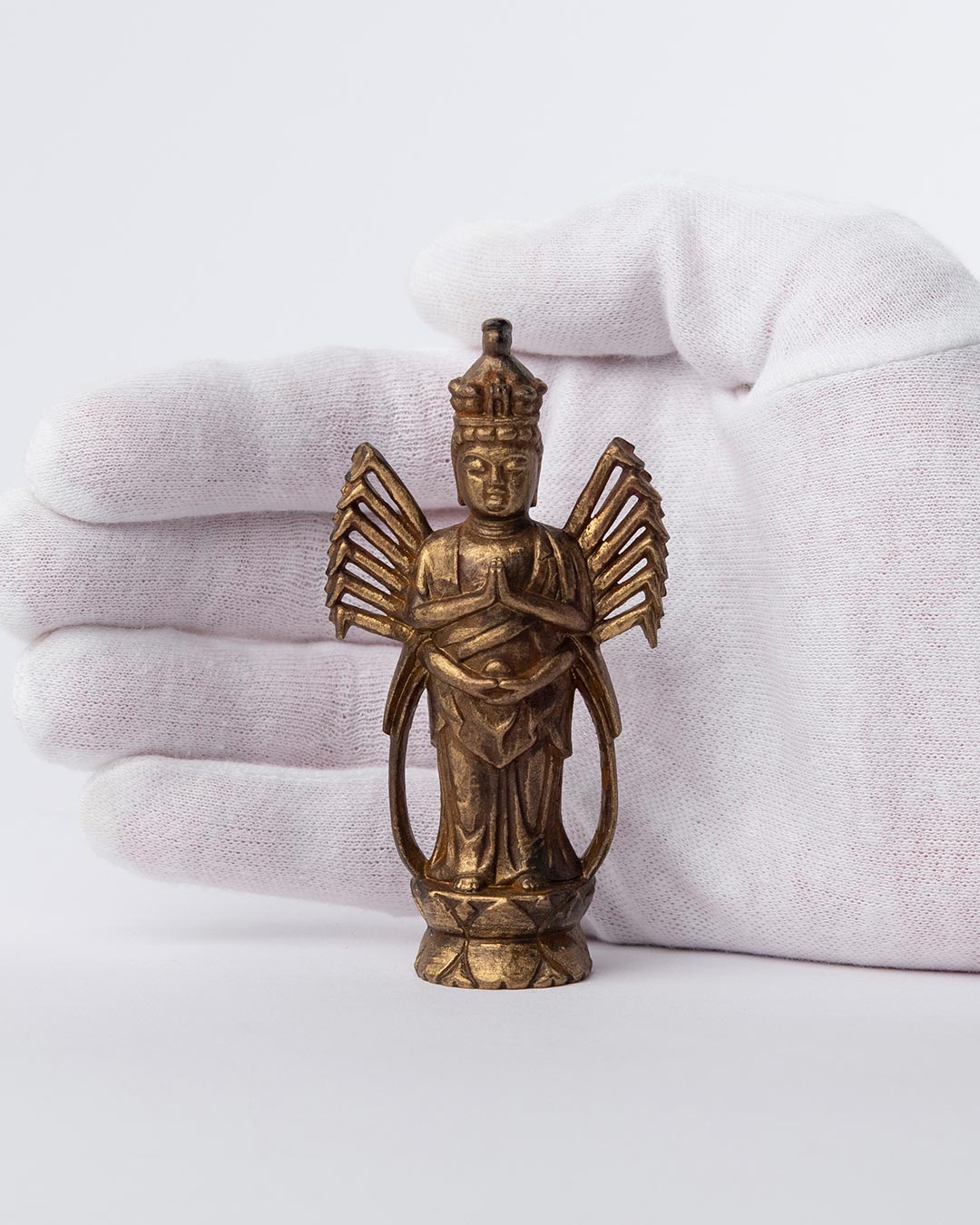 金運爆上げ　人生変わります！秘仏！明朝時代チベット縦35cm純銅製千手観音 金運爆上げ人生変わります！明朝時代チベット縦35cm純銅製千手観音