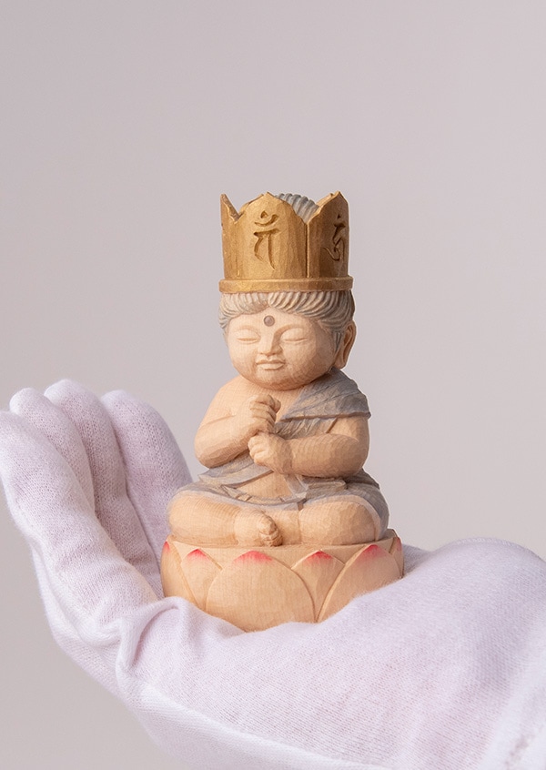 仏像】定額山壽量院 祈祷開眼 仏屋さかい『童仏 大日如来』 | 仏屋