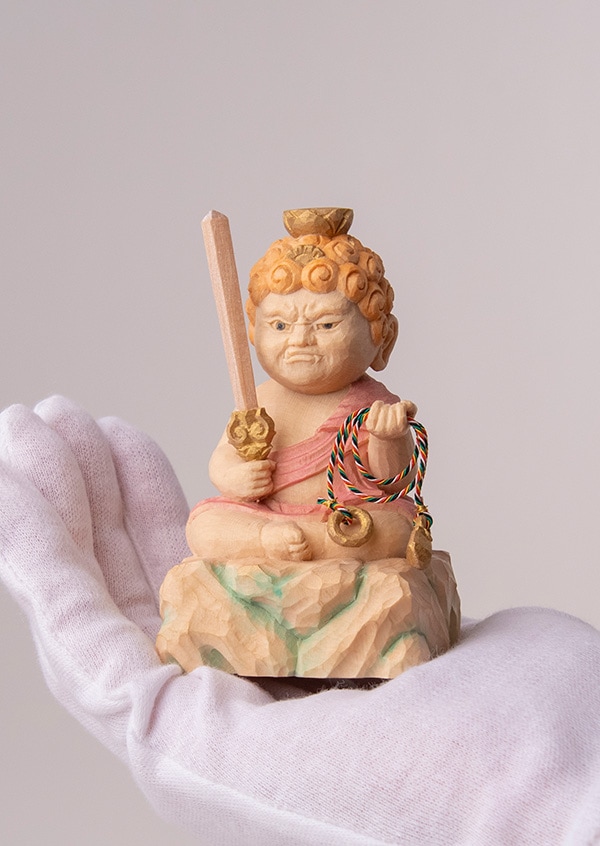 仏像】定額山壽量院 祈祷開眼 仏屋さかい『童仏 不動明王』 | 仏屋