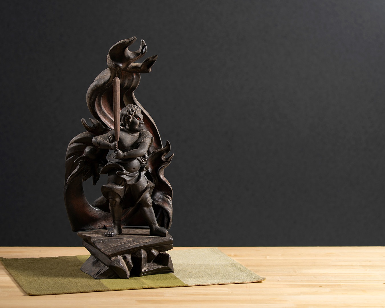 仏像】宮本武蔵 不動明王立像（1/1原寸サイズ） | 宮本武蔵名品