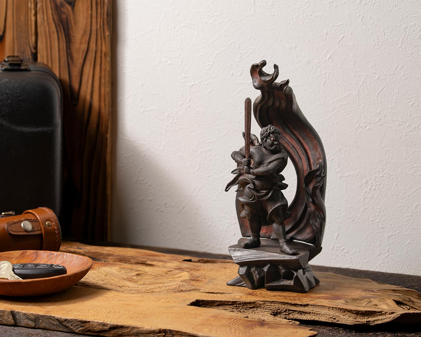 不動明王 仏像 銅像 「雅博」銘 不動明王 仏像 銅像 「雅博」銘 不動明王 仏像 銅像 「雅博」銘 【公式