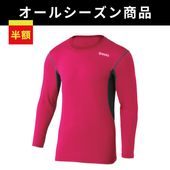 【在庫限り・3Lサイズのみ】JW-602 BTデュアルメッシュ ロングスリーブ クルーネックシャツ