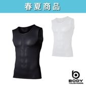 JW-713 BT冷感3Dファーストレイヤー ノースリーブ ラウンドネックシャツ