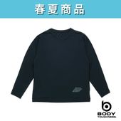 JW-742 BTゆったりストレッチ 冷感ロングスリーブ クルーネックシャツ