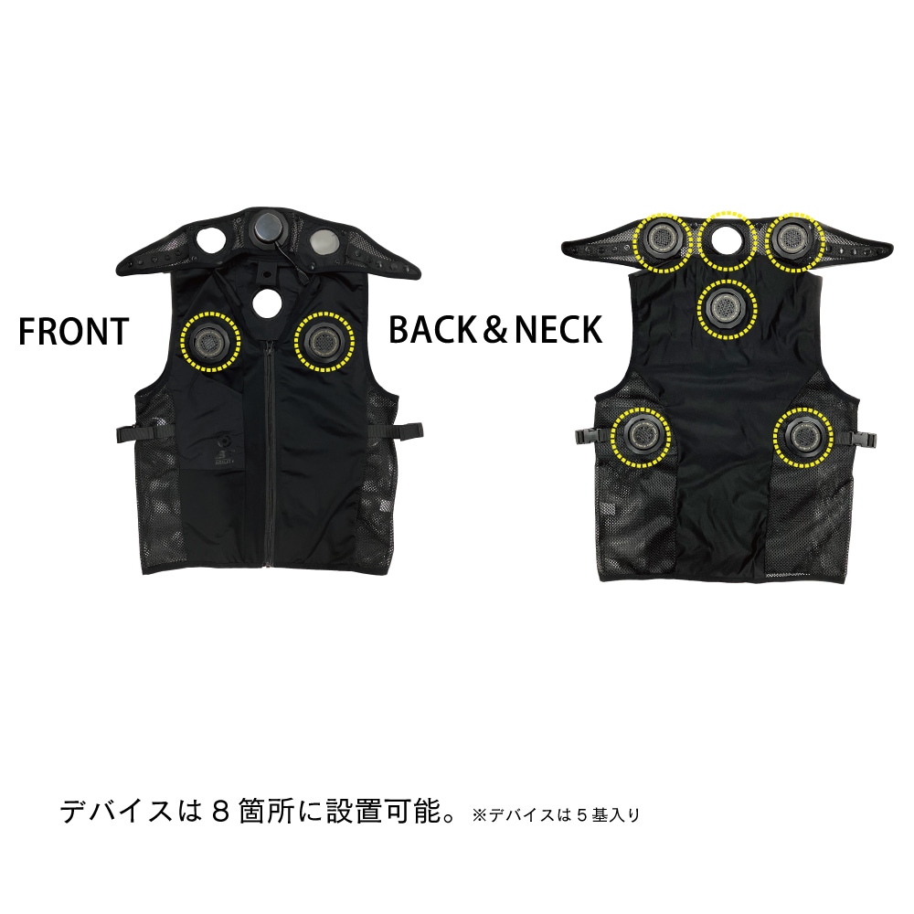 BODY TOUGHNESS JW-698 マルチペルチェベスト BT ABILITY バッテリー