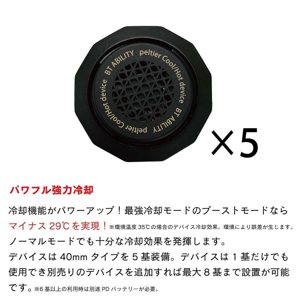 【予約商品】【4月上旬発送予定】JW-698 マルチペルチェベスト BT ABILITY バッテリーセット