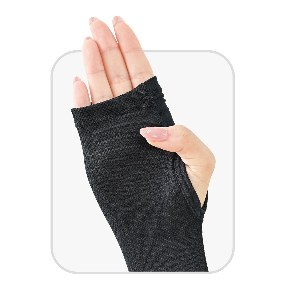 UV-3751 フィットスタイル 指なしメッシュロング