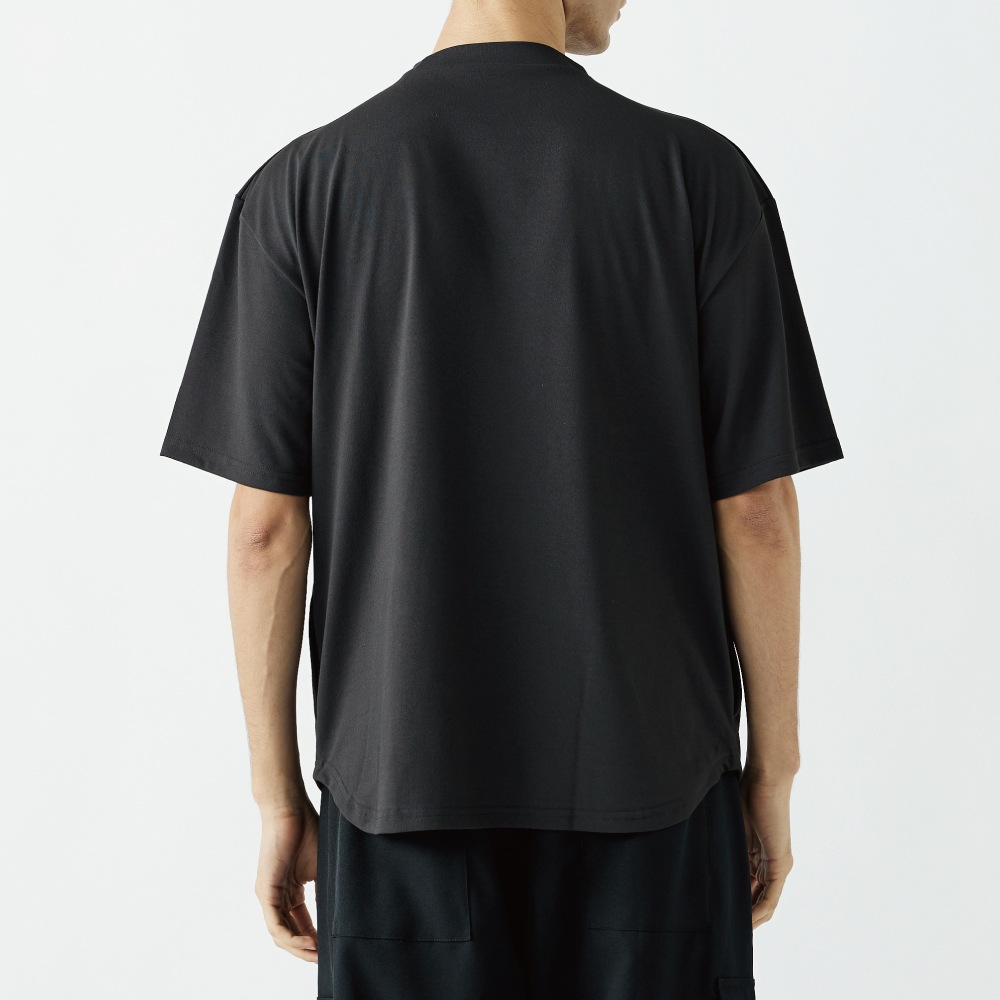 FB-710 フーバー 汗染み軽減オーバーサイズ 5分袖 クールTシャツ（ミディアムウェイト）